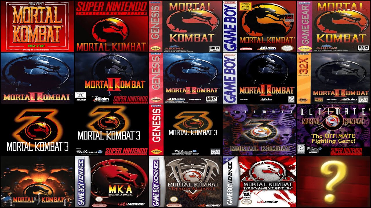 ALL GAMES IN THE MORTAL KOMBAT LEGACY KOLLECTION! (OLD UNOFFICIAL)