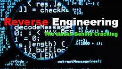 Reverse Engineering Software Modification And Cracking
