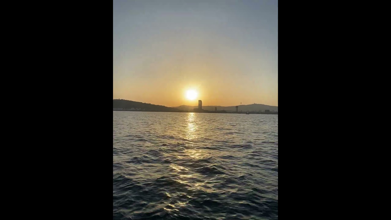 Sunset in Barcelona