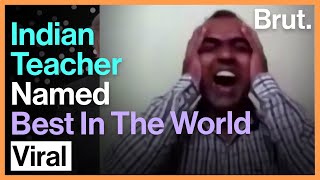 Indian Teacher Named Best In The World