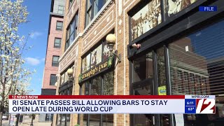 Senate OKs proposal to extend bar hours during World Cup