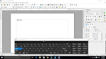 Settings of OpenOffice Writer Practical class | ULS