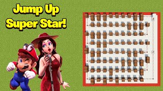 "Jump Up Super Star!" - Super Mario Odyssey Minecraft Note Blocks Tutorial
