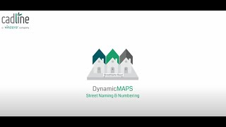 Dynamicmaps - Street Naming Numbering