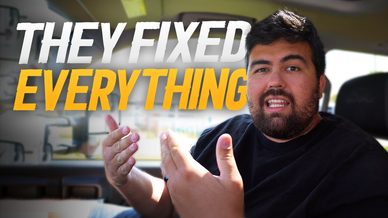 Getting long-awaited service work done on the RV (we were shocked!)