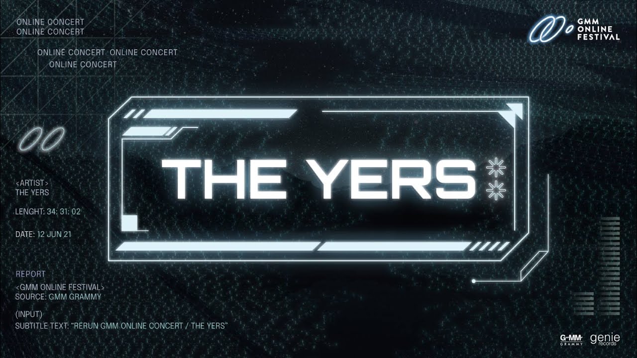 GMM Virtual Concert: THE YERS