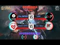 Clash Of Triads (Quarter Finals) | First Mlbb Trio Tournament  🤯😍