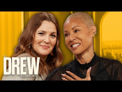 Jada Pinkett Smith "Loves and Embraces" Will Smith and Chris Rock | The Drew Barrymore Show