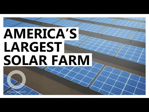 Vídeo: Qual é a maior fazenda solar dos EUA?