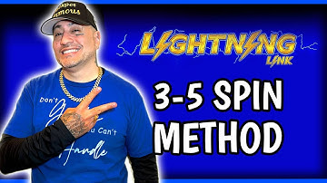 3-5 Spin Method Tips & Tricks On Lightning Link Slots!