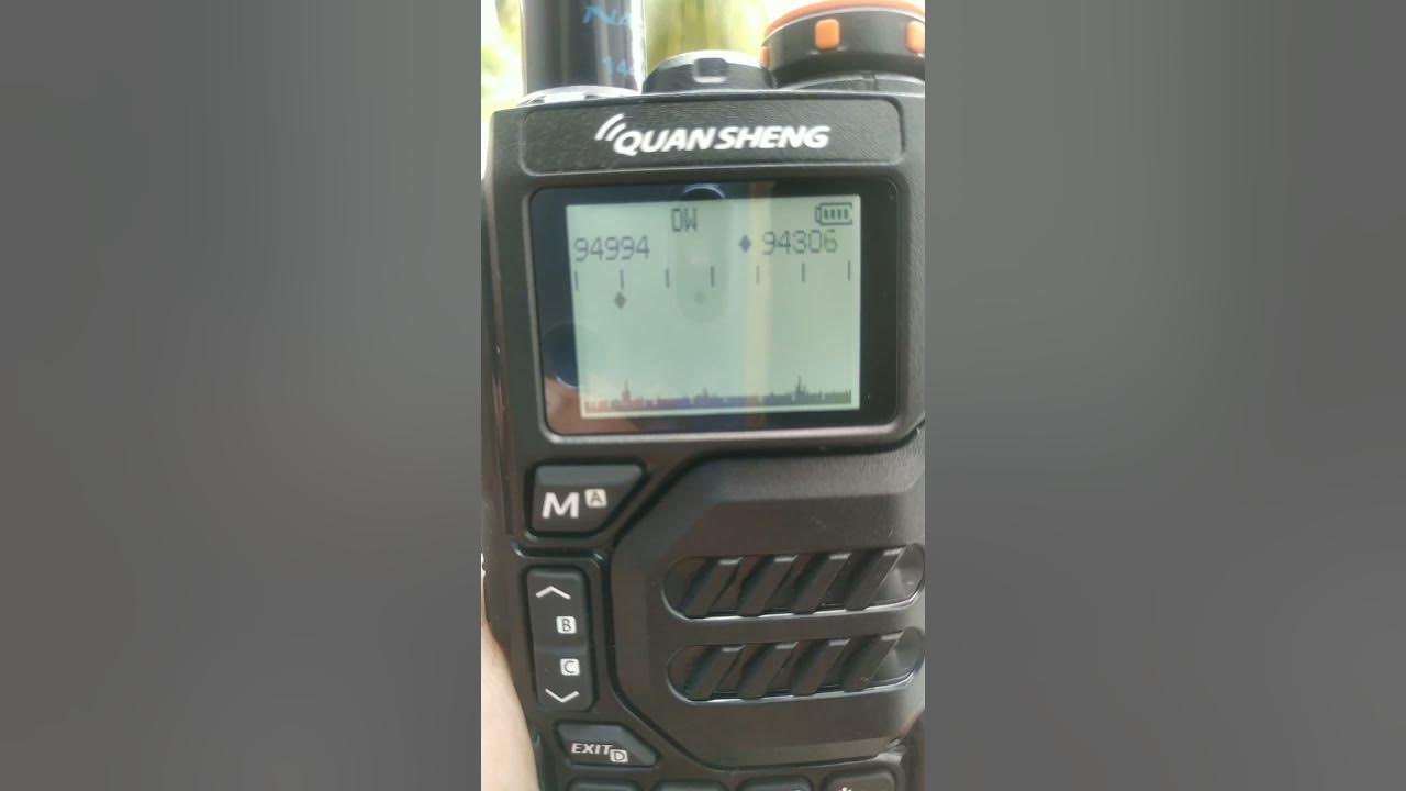 Quansheng UV-K5 Spectrum Mode - YouTube
