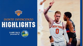 Donte DiVincenzo scores CAREER-HIGH 40 PTS, breaks Knicks record with ELEVEN 3s vs Detroit!