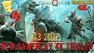 GOD OF WAR - BE A WARRIOR E3 2017 NEW 4K OFFICIAL GAMEPLAY TRAILER [ULTRA HD] [4K] I (PS4 EXCLUSIVE) screenshot 5