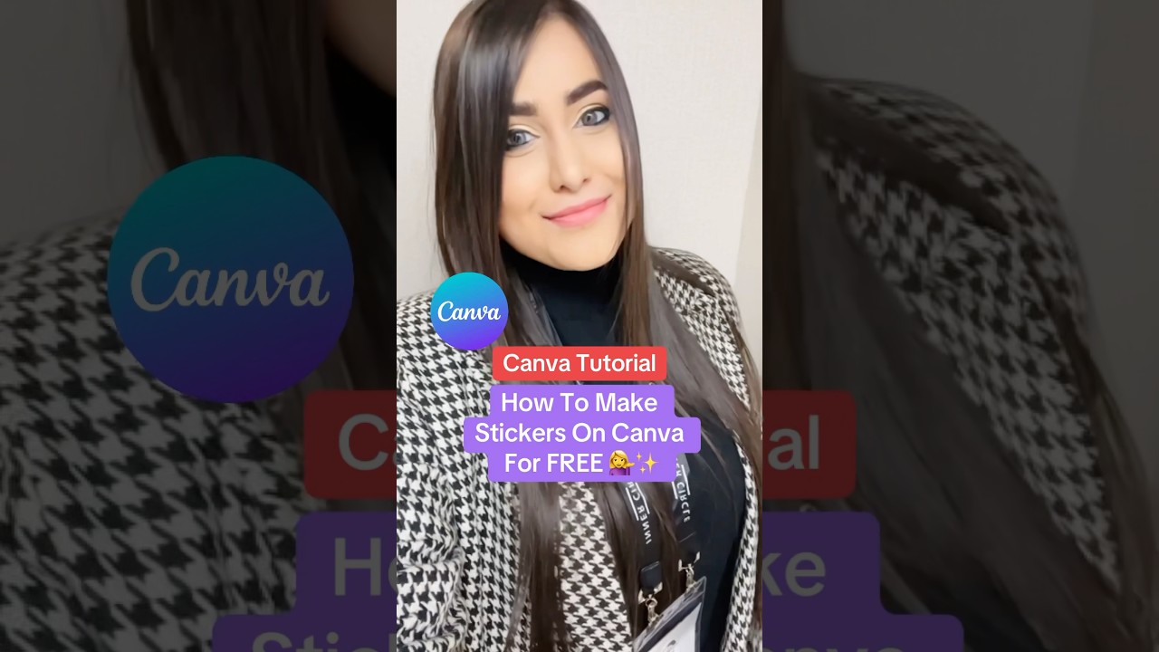 Canva Tutorial - How To Make Stickers Using Canva For Free With This New Canva AI App.