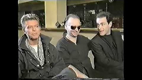 David Bowie / Tin Machine - UK TV - Anglia News 9 Nov 1991 Cambridge Reports