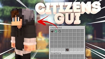 Citizens Gui Plugin | Minecraft