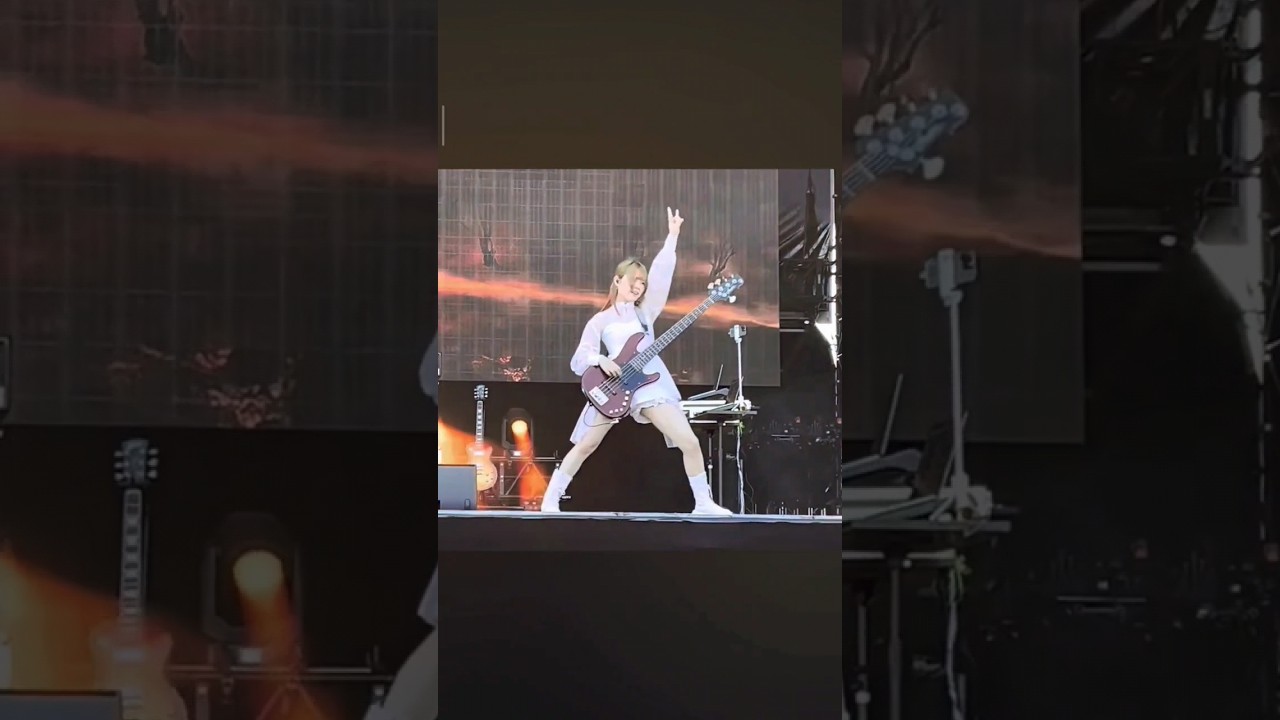 Fami bass slap lovebites live in hellfest 2024 