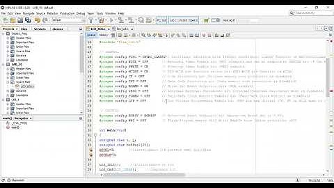 LCD con  XC8 microcontrolador 16F887