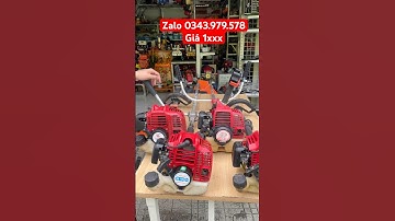 Máy cắt cỏ Nhật - Tiết kiệm xăng