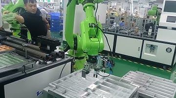 Universal robot T1850: Real machine demonstration of efficient loading and unloading
