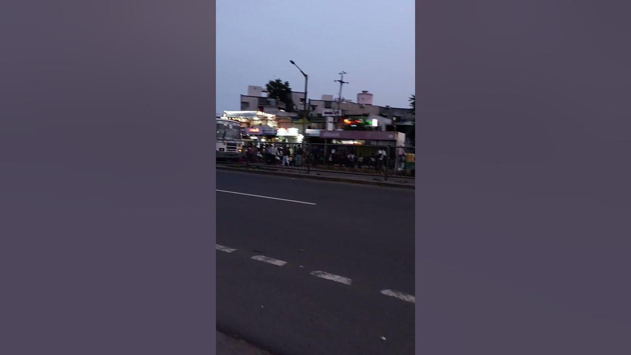 Ambika nagar bus station Most busy bus station Kalol Discover the Distance YouTube