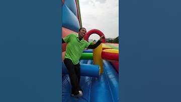 Come and experience such an inflatable slide! #inflatable #funtime #slide