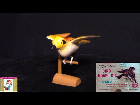 Vintage Model Bird Kit! (Marx Toys) - YouTube