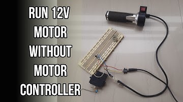 How to conrol DC Motor with Throttle