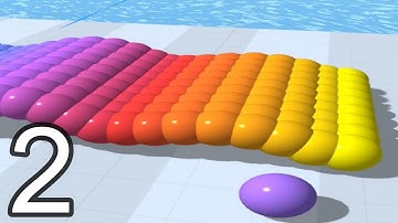 Canvas Run - Gameplay Walkthrough Part 2 All Levels (Android, Ios)