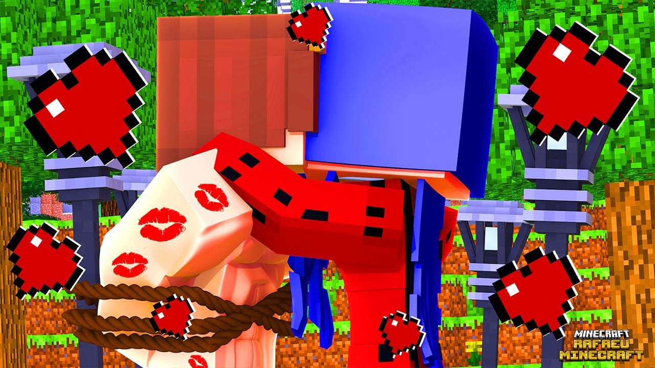 A LADYBUG MIRACULOUS me AMARROU na ARVORE ESCONDIDO no Minecraft