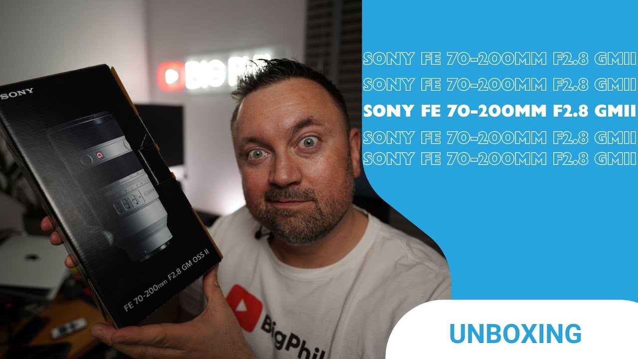 Detailed UNBOXING of SONY FE 70-200mm F2.8 GM II Lens - YouTube