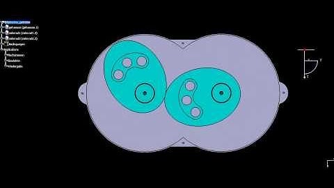 CATIA V5 Animation DMU Kinematic - Elliptisches Getriebe