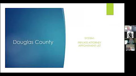 Douglas County Criminal Justice Coordinating Council meeting on August 11, 2020