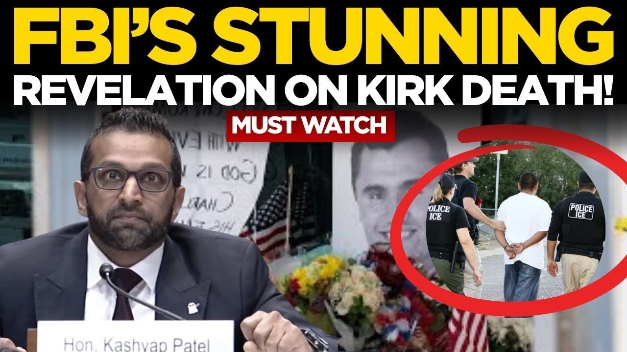 Breaking News LIVE | FBI Big Reveal On Charlie Kirk Death | Stunning Details Shake Washington |Watch
