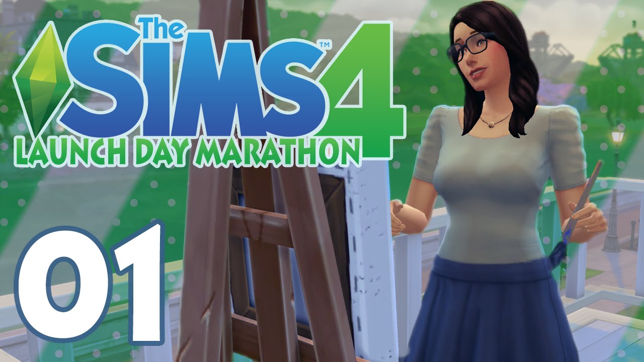 The Sims 4 Launch Day Marathon Part 1: Haunted by a Garbage Demon