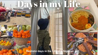 Day in my life | Living alone | Life of a Nigerian girl | Lagos Market shopping for Ramadan screenshot 5