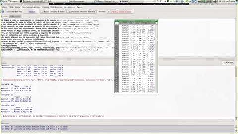 Inferencia en dos muestras con R-Commander