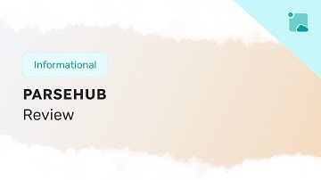 ParseHub Web Scraper Review