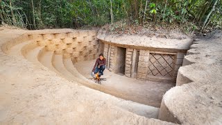 Girl Living Off Grid Built The Most Amazing Temple Underground Villa