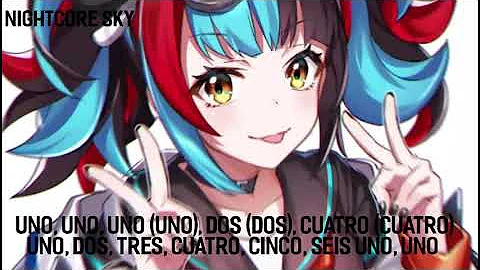 Nightcore - UNO I Lyrics