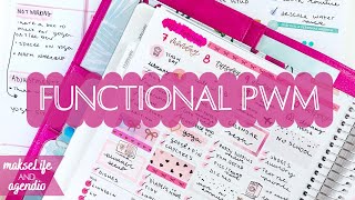 Functional PLAN WITH ME | MakseLife & Agendio | Plan As I Go