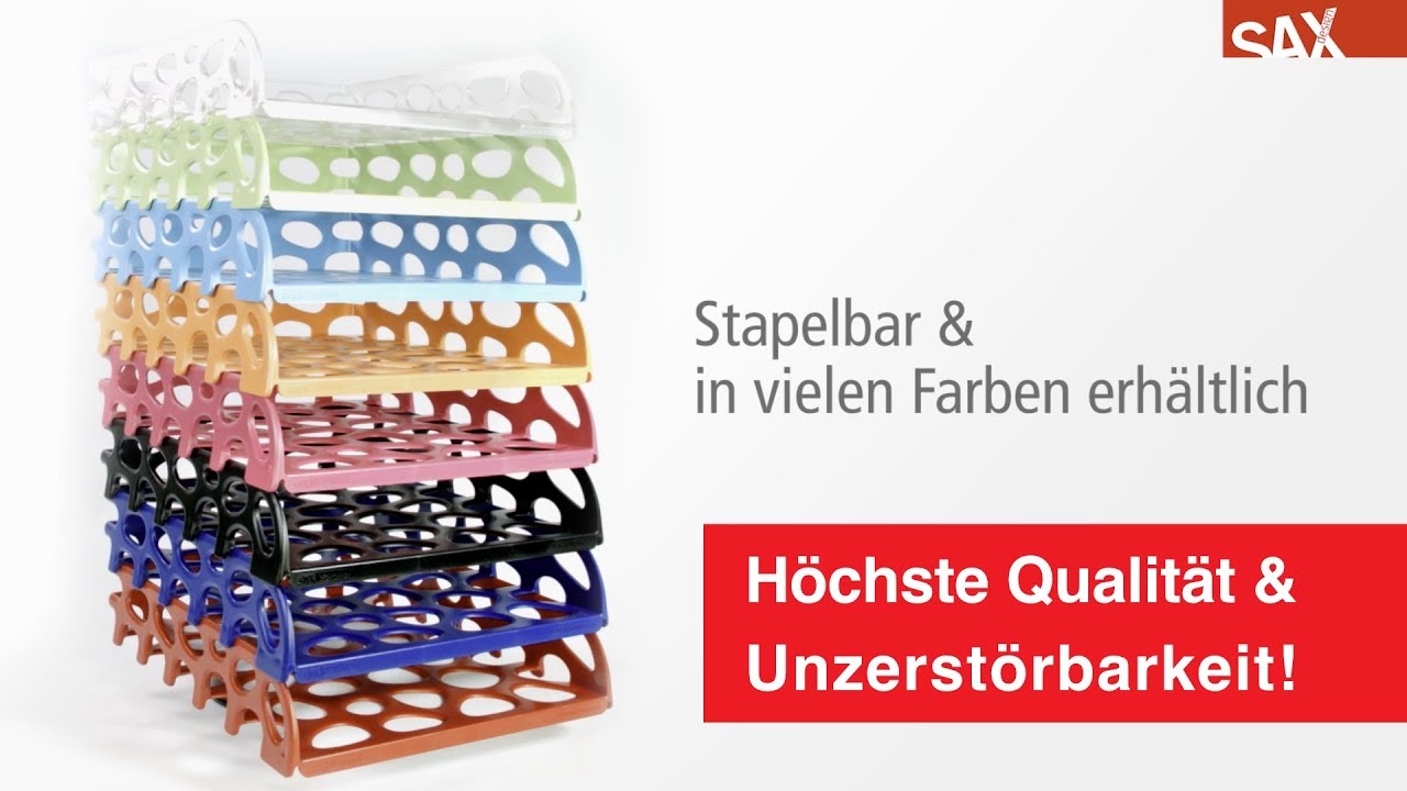 SAX Briefkorb Voronoi Stapelbar