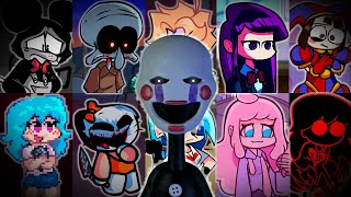 Flashings Lights But Different Characters Sing It 🎶 (FNF But Everyone Sing it)