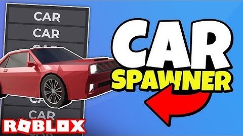 How to make CAR SPAWN SYSTEM in Roblox Studio 2024 (Still Working)
