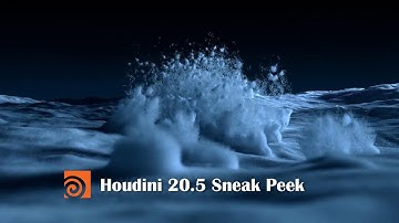 Houdini 20.5 Cinematic Sneak Peek 🎬✨