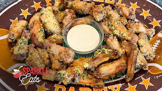 Baked Garlic Parmesan Wings screenshot 3