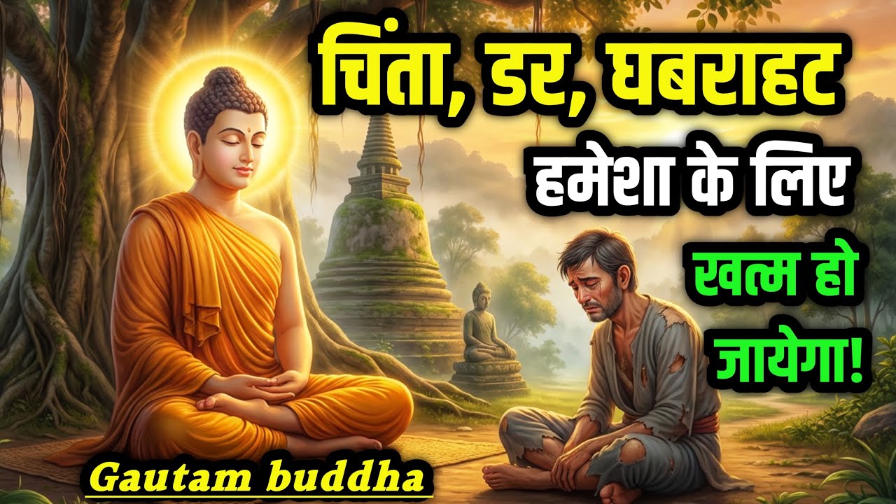 चिंता, डर और बेचैनी ख़त्म हो जाएगी | टेंशन कैसे दूर करें? Buddhist Story On Anxiety and Depression