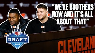 Mike Hall Jr. and Zak Zinter Introductory Press Conference | Cleveland Browns