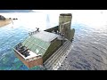【ARK建築】実用的!資源回収タンカー型モーターボート!【ARK Motorboat Build】
