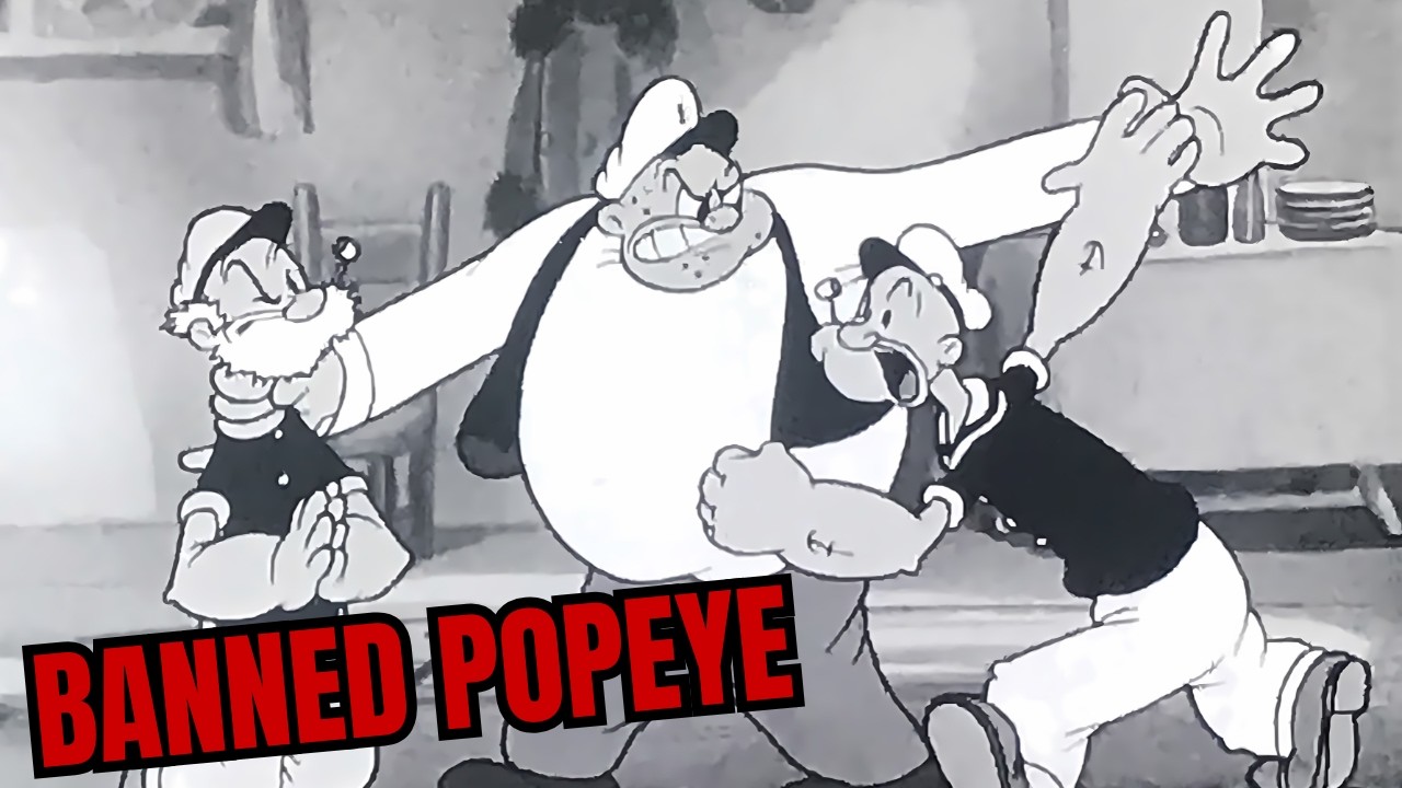 14 Popeye Cartoons That Disappeared From TV History - YouTube